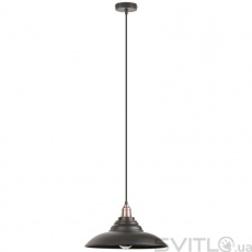 2910 Doug, inustrial style black pendant	1 661